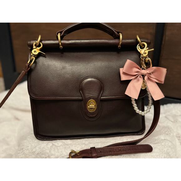 Coach Handbags - Coach Vintage Willis Bag in Mahogany – Restored to Brilliance